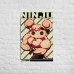 Demon Slayer Anime Poster – Shino Buff Mice Wall Art