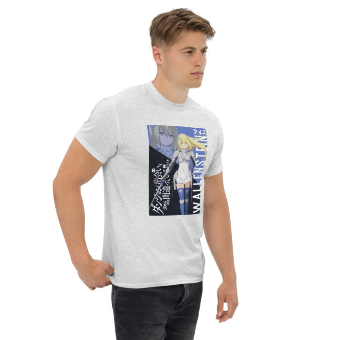 Ais Wallenstein Sword Princess T-Shirt - Is It Wrong to Try to Pick Up Girls in a Dungeon Anime Apparel unisex classic tee ash