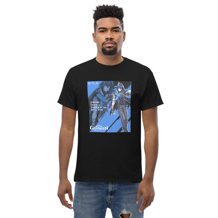 Ororon Stormbringer T-Shirt - Genshin Impact Anime Apparel unisex classic tee black