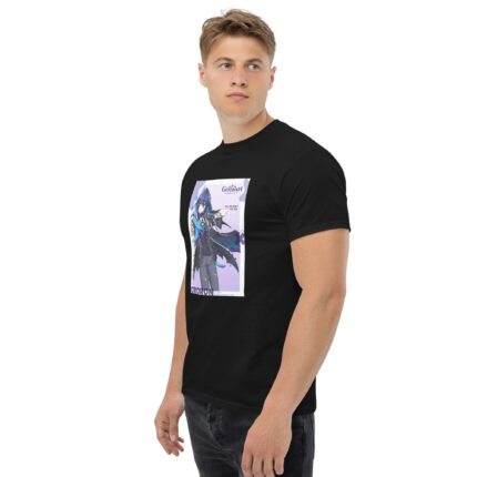 Ororon Thunderclap Striker T-Shirt - Genshin Impact Anime Apparel unisex classic tee black