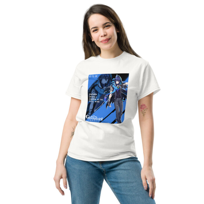 Ororon Stormbringer T-Shirt - Genshin Impact Anime Apparel unisex classic tee white