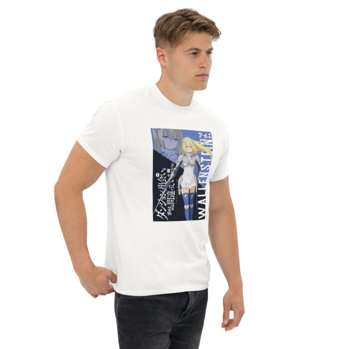 Ais Wallenstein Sword Princess T-Shirt - Is It Wrong to Try to Pick Up Girls in a Dungeon Anime Apparel unisex classic tee white