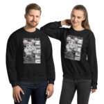 Demon Slayer Sweatshirt - Shino Buff Mice Design - Black unisex