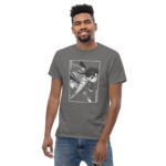 Okarun Turbo Shift T-Shirt | Dandadan Supernatural Apparel unisex classic tee charcoal