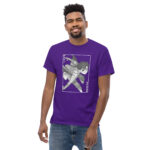 Okarun Turbo Shift T-Shirt | Dandadan Supernatural Apparel unisex classic tee purple