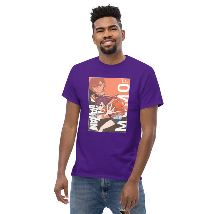 Momo Starborn Exorcist T-Shirt | Dandadan Supernatural Apparel unisex classic tee purple